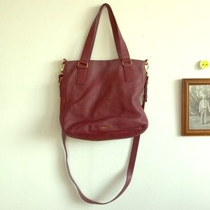 Fossil Leather Crossbody Purse